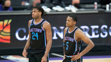 Buddy Hield, De'Aaron Fox, Sacramento Kings (Kyle Terada-USA TODAY Sports)