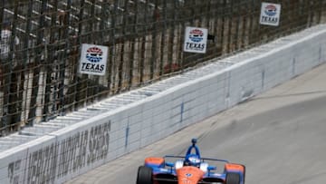 FORT WORTH, TX - JUNE 08: Scott Dixon, driver of the #9 PNC Bank Chip Ganassi Racing Honda (Photo by Brian Lawdermilk/Getty Images)