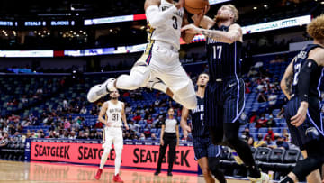 New Orleans Pelicans guard Josh Hart Credit: Stephen Lew-USA TODAY Sports