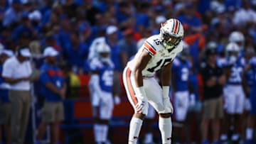 Jordyn Peters #15 of the Auburn Tigers (Photo by James Gilbert/Getty Images)