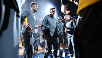 INDIANAPOLIS, IN - DECEMBER 4: Victor Oladipo #4 of the Indiana Pacers before the game against the New York Knicks on December 4, 2017 at Bankers Life Fieldhouse in Indianapolis, Indiana. NOTE TO USER: User expressly acknowledges and agrees that, by downloading and/or using this photograph, user is consenting to the terms and conditions of the Getty Images License Agreement. Mandatory Copyright Notice: Copyright 2017 NBAE (Photo by Ron Hoskins/NBAE via Getty Images)
