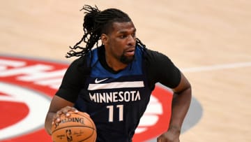 Naz Reid of the Minnesota Timberwolves. (Photo by Will Newton/Getty Images)