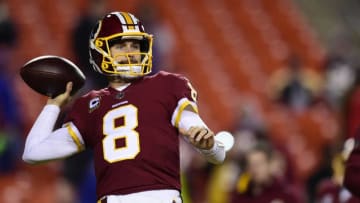 LANDOVER, MD - NOVEMBER 23: Quarterback Kirk Cousins (Photo by Patrick McDermott/Getty Images)