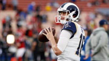 LOS ANGELES, CA - JANUARY 06: Jared Goff (Photo by Josh Lefkowitz/Getty Images)