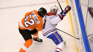 Aug 12, 2020; Toronto, Ontario, CAN; Montreal Canadiens Victor Mete Mandatory Credit: Dan Hamilton-USA TODAY Sports
