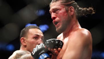 Max Holloway vs. Brian Ortega (Photo by Vaughn Ridley/Getty Images)