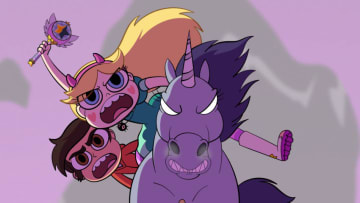 STAR VS. THE FORCES OF EVIL - The fourth season of "Star vs. The Forces of Evil" will follow teen princess from another dimension Star Butterfly (voiced by Eden Sher) and her best friend Marco Diaz (voiced by Adam McArthur) as they continue their adventures in Mewni and explore new dimensions. However, as things change in the royal palace Star will soon learn that running the kingdom is far more complicated than she once thought. (Disney Channel)MARCO, STAR