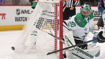 DENVER, CO - OCTOBER 24: Goaltender Ben Bishop