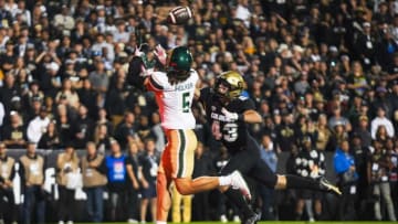 CBS Sports' Shehan Jeyarajah laughed at Colorado State-Colorado football announcer Louis Riddick for his NFL projection for Rams TE Dallin Holker Mandatory Credit: The Coloradoan