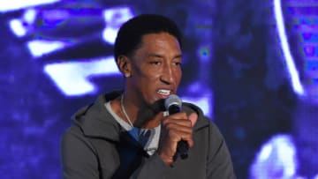 Scottie Pippen, Chicago Bulls (Photo by Carlos Tischler/Getty Images)