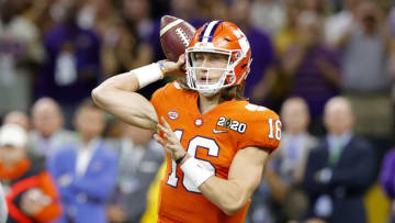 Trevor Lawrence of the Clemson Tigers. (Photo by Kevin C. Cox/Getty Images)