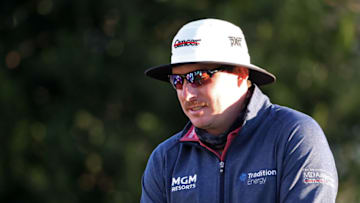 SCOTTSDALE, ARIZONA - FEBRUARY 04: Joel Dahmen of the United States waits on the second tee during the first round of the Waste Management Phoenix Open at TPC Scottsdale on February 04, 2021 in Scottsdale, Arizona. (Photo by Abbie Parr/Getty Images)