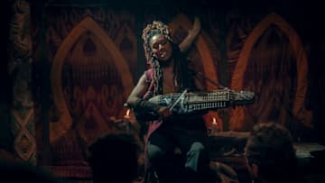 Éile (Sophia Brown) in The Witcher: Blood Origin. Image courtesy Susie Allnutt/Netflix. © 2022 Netflix, Inc.