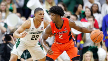 EAST LANSING, MI - FEBRUARY 20: Kipper Nichols