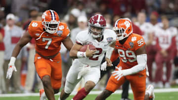 NEW ORLEANS, LA - JANUARY 01: Jalen Hurts