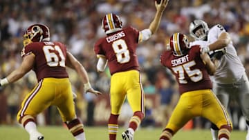 LANDOVER, MD - SEPTEMBER 24: Quarterback Kirk Cousins