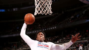 AUBURN HILLS, MI - MARCH 30: Stanley Johnson