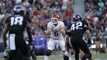 FORT WORTH, TX - OCTOBER 01: Baker Mayfield
