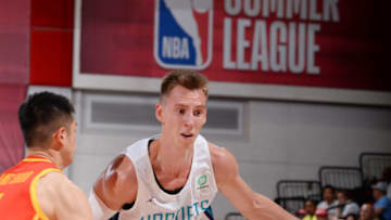 Charlotte Hornets Arnoldas Kulboka (Photo by Bart Young/NBAE via Getty Images)