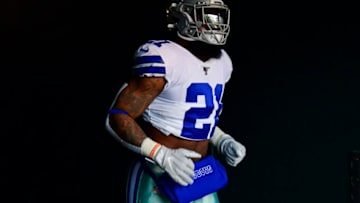Ezekiel Elliott #21 of the Dallas Cowboys (Photo by Corey Perrine/Getty Images)