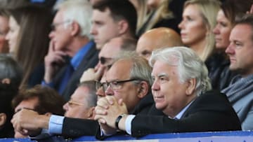LIVERPOOL, ENGLAND - SEPTEMBER 23: Everton chairman Bill Kenwright is seen in the stands during the Premier League match between Everton and AFC Bournemouth at Goodison Park on September 23, 2017 in Liverpool, England. (Photo by Mark Robinson/Getty Images)