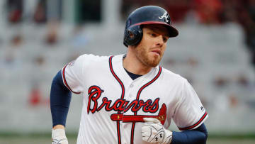 ATLANTA, GA - AUGUST 08: Freddie Freeman