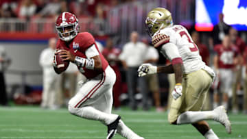 ATLANTA, GA - SEPTEMBER 02: Jalen Hurts