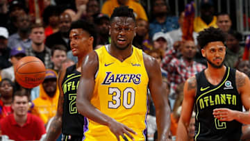 ATLANTA, GA - FEBRUARY 26: Julius Randle (Photo by Kevin C. Cox/Getty Images)