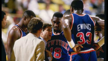 Patrick Ewing, New York Knicks (Photo: Rick Stewart /Allsport)