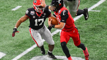 Bo Nix would be a great fit with Cincinnati (Photo by Scott Cunningham /Getty Images)