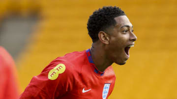 Jude Bellingham of England (Photo by Robin Jones/Getty Images)