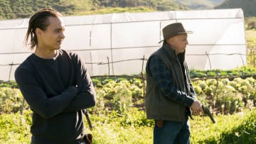 Nick Clark (Frank Dillane) and Jeremiah Otto Sr. (Dayton Callie) - Fear The Walking DeadPhoto by Richard Foreman Jr/AMC