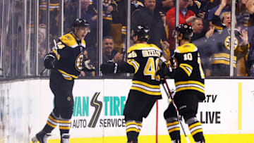 BOSTON, MA - OCTOBER 5: Jake DeBrusk