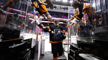 Flyers (Mandatory Credit: Bill Streicher-USA TODAY Sports)