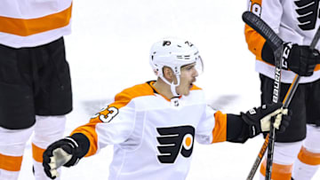 Oskar Lindblom, Philadelphia Flyers (Photo by Elsa/Getty Images)