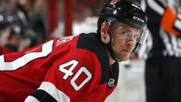 NEWARK, NJ - MARCH 4: Michael Grabner