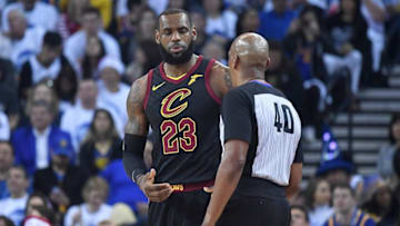 OAKLAND, CA - DECEMBER 25: LeBron James