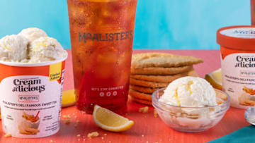 McAlister's Deli Famous Sweet Tea Ice Cream, photo provided by McAlisters