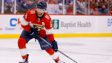 May 19, 2022; Sunrise, Florida, USA; Jonathan Huberdeau. Mandatory Credit: Sam Navarro-USA TODAY Sports