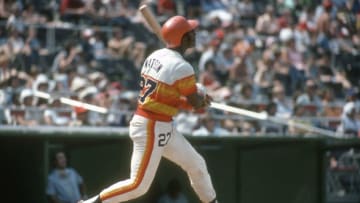 Former Houston Astro Bob Watson (Photo by Focus on Sport/Getty Images)