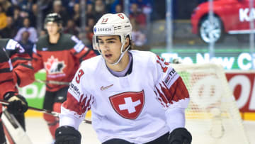 Nico Hischier #13 of Switzerland (Photo by Lukasz Laskowski/PressFocus/MB Media/Getty Images)
