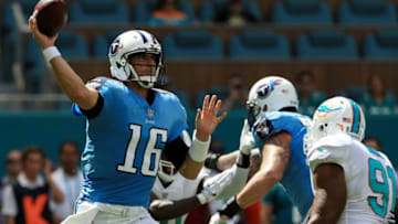 MIAMI GARDENS, FL - OCTOBER 08: Matt Cassel