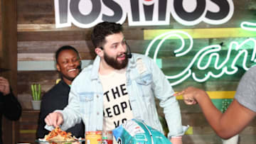 Cleveland Browns Baker Mayfield (Photo by Joe Scarnici/Getty Images for Tostitos)