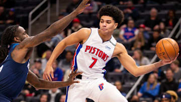 Detroit Pistons guard Killian Hayes Credit: Raj Mehta-USA TODAY Sports