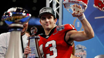 Georgia quarterback Stetson Bennett (13)News Joshua L JonesSyndication Online Athens