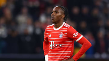 Bayern Munich forward Mathys Tel. (Photo by Chris Brunskill/Fantasista/Getty Images)