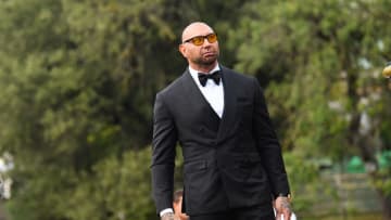VENICE, ITALY - SEPTEMBER 03: Dave Bautista is seen arriving at the 78th Venice International Film Festival on September 03, 2021 in Venice, Italy. (Photo by Jacopo Raule/Getty Images)
