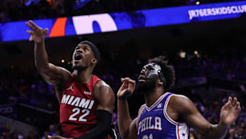 Jimmy Butler, Joel Embiid, ranking top 100 NBA players (Photo by Tayfun Coskun/Anadolu Agency via Getty Images)