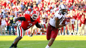 Antonio Allen #26 of the South Carolina Gamecocks. (Photo by Kevin C. Cox/Getty Images)