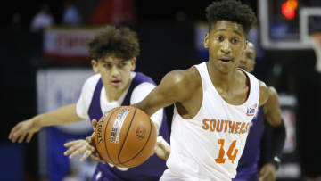 Duke basketball recruiting target Kanaan Carlyle (Reinhold Matay-USA TODAY Sports)